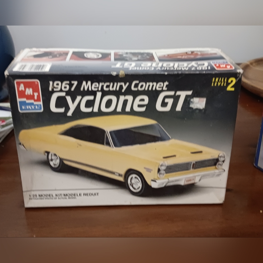 MT Yellow Mercury Comet Cyclone GT Model Kit